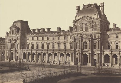 Der Pavillon Turgot, Louvre, Paris von Édouard Baldus