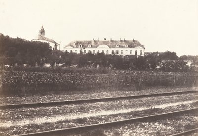 Abtei du Gard bei Abbeville von Edouard Denis Baldus