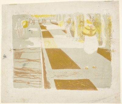 Die Allee von Édouard Jean Vuillard