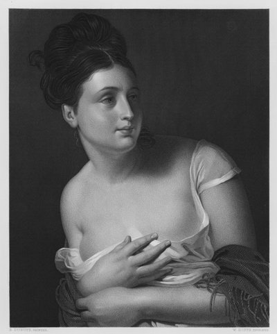 Die Überraschung, nach dem Bild in der Vernon Galerie von Edouard Louis Dubufe