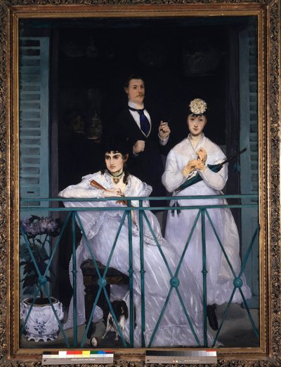 Balkon (Detail) von Édouard Manet