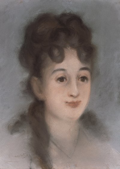 Porträt von Eva Gonzalès von Édouard Manet