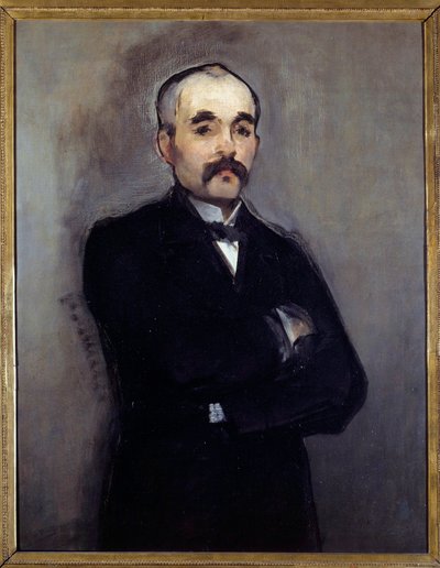 Porträt von Georges Clemenceau (1841-1929) von Édouard Manet