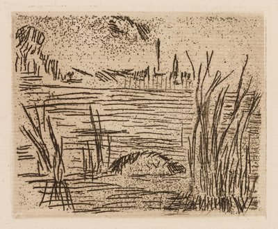 Der Fluss in der Ebene, Platte 4 aus Le Fleuve von Édouard Manet