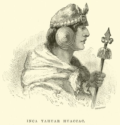 Inka Yahuar Huaccac von Edouard Riou