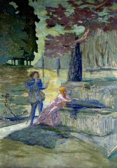 Pelleas et Melisande. Illustration für die Oper von Claude Debussy von Edouard Vuillard