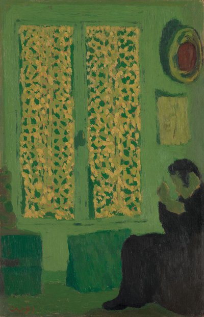 Das grüne Interieur, 1891 von Edouard Vuillard