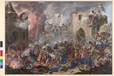 Die siegreiche Rückeroberung von Buda am 2. September 1686 durch die Ungarn von Eduard Gurk
