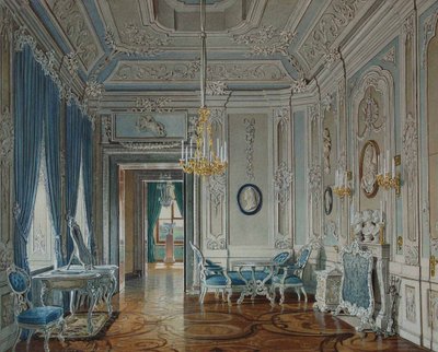 Ankleidezimmer der Kaiserin Maria Fjodorowna im Gatschina-Palast von Eduard Hau