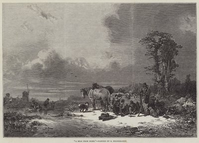 Eine Meile von Zuhause entfernt von Eduard Hildebrandt