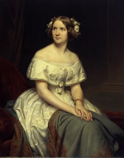 Bildnis der Sängerin Jenny Lind von Eduard Magnus