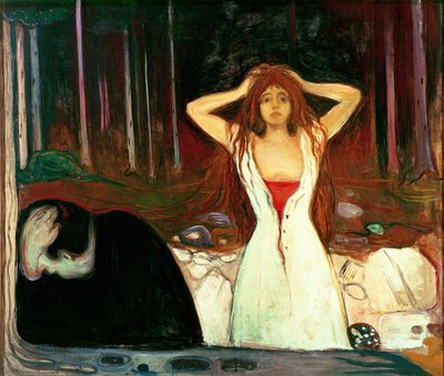 Asche von Edvard Munch