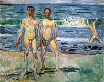 Badende von Edvard Munch