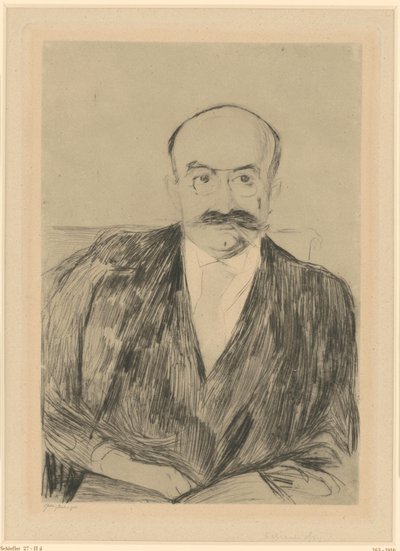 Dr. Max Asch von Edvard Munch