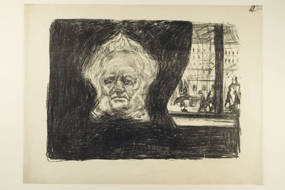 Henrik Ibsen im Grand Café von Edvard Munch