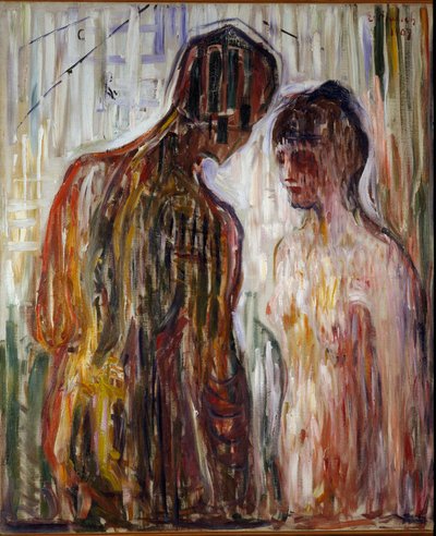 Liebe und Psyche Gemälde von Edvard Munch (1863-1944). von Edvard Munch