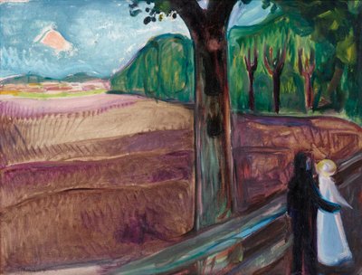 Sommernacht von Edvard Munch