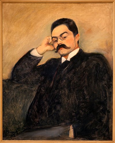 Porträt von Thor Lutken (1863-1913) - Gemälde von Edvard Munch (1863-1944), Öl auf Leinwand von Edvard Munch