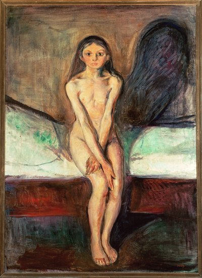 Pubertät von Edvard Munch