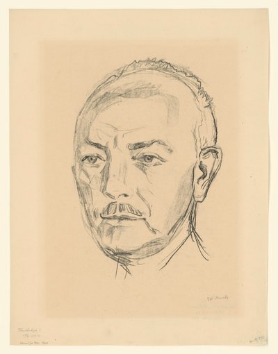 Richard Strauss von Edvard Munch