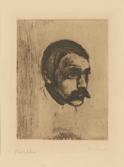 Sigbjørn Obstfelder von Edvard Munch