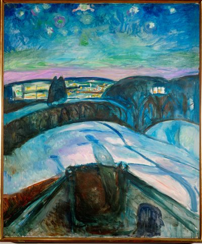 Sternennacht von Edvard Munch