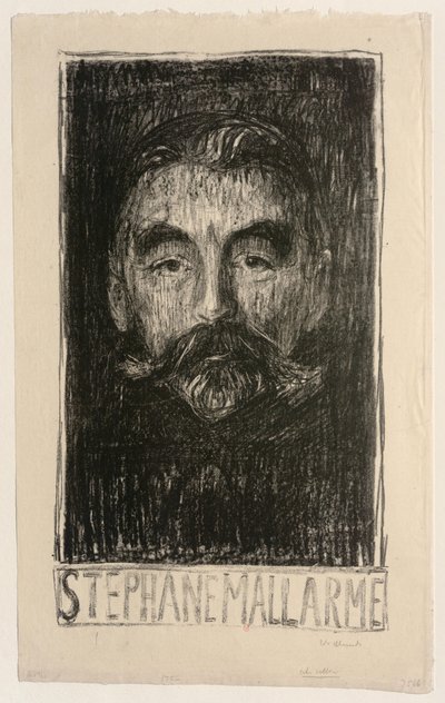 Stéphane Mallarmé von Edvard Munch