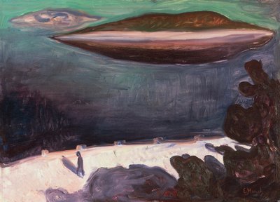 Sommernacht am Oslofjord von Edvard Munch
