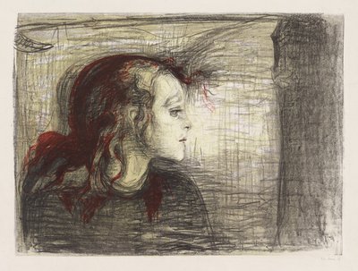 Das kranke Kind I von Edvard Munch