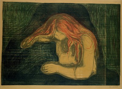 Vampir von Edvard Munch