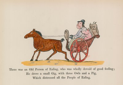 Es war eine alte Person aus Ealing, die völlig ohne Mitgefühl war von Edward (after) Lear