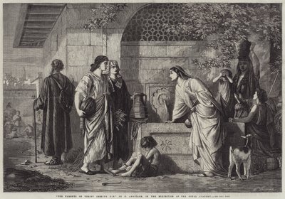 Die Eltern Christi suchen ihn von Edward A. Armitage