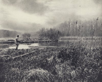 Ein Januarabend am Test von Edward Alfred Barton