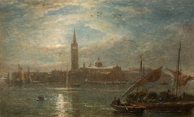 St Georgio bei Mondschein, Venedig von Edward Angelo Goodall