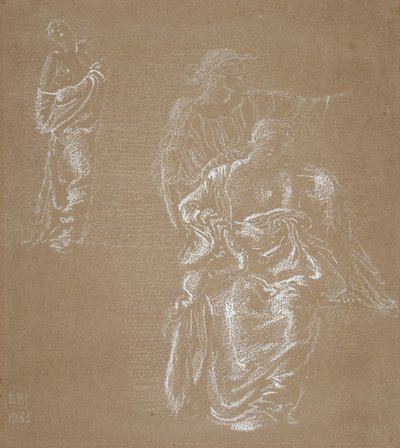 Drei Figuren von Edward Burne-Jones