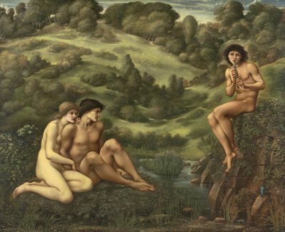 Der Garten des Pan von Edward Burne Jones