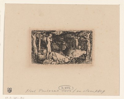 Das ländliche Leben von Edward Calvert (signed by artist)