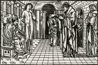 Das Orakel von Edward Coley (after) Burne Jones