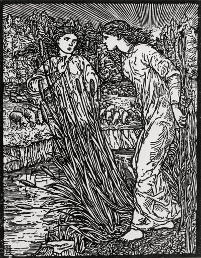 Die Aufgabe des goldwolligen Schafes von Edward Coley (after) Burne Jones