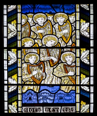 Cambridge, All Saints, Gloria In Excelsis, 1866 von Edward Burne Jones