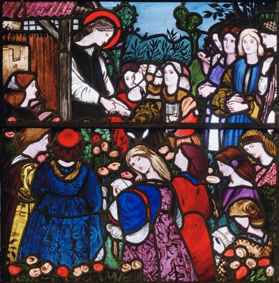 St. Frideswide (Detail) von Edward Burne Jones