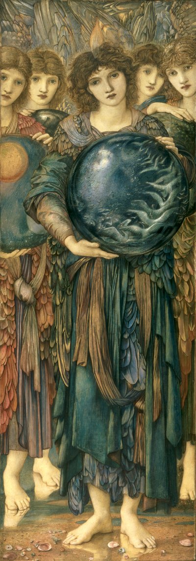 Die Tage der Schöpfung: Der fünfte Tag von Edward Burne Jones