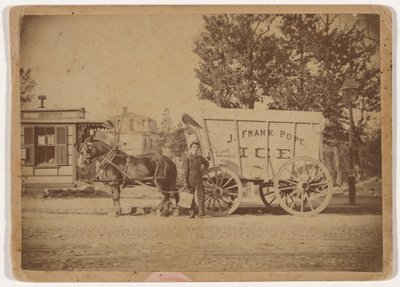 J. Frank Pope Eiswagen, ca. 1885 von Edward Edwards