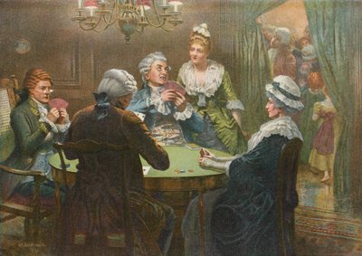 Eine Weihnachts-Whist-Party - mit saisonalen Rundspielen für die jüngeren Generationen von Edward Frederick Brewtnall