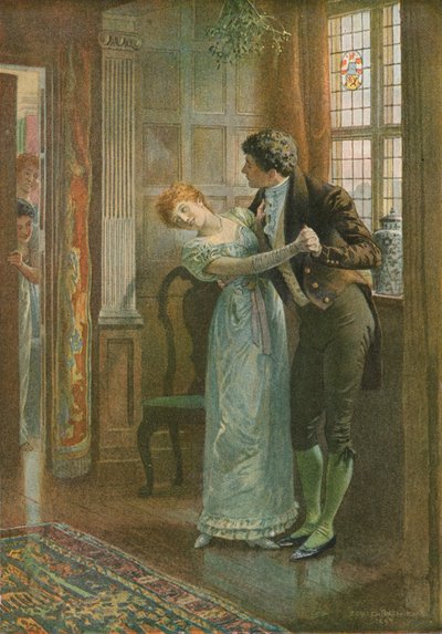 Unter dem Mistelzweig von Edward Frederick Brewtnall
