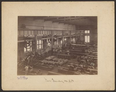 Geschützgießerei U.S.N. von Edward H. Hart