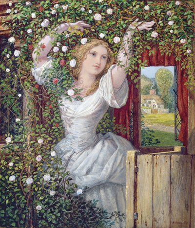 Gärtnertochter, 1860 von Edward Henry Wehnert