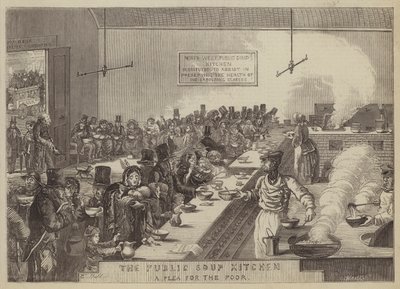 Öffentliche Suppenküche von Edward Hull