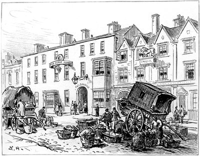 The Red House Hotel, Stratford-upon-Avon, Warwickshire, 1885 von Edward Hull