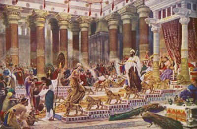 Der Besuch der Königin von Saba bei König Salomo von Edward John (after) Poynter